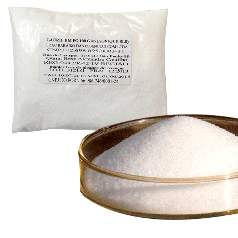 Lauril - Sulfato de Sódio em Pó 100g