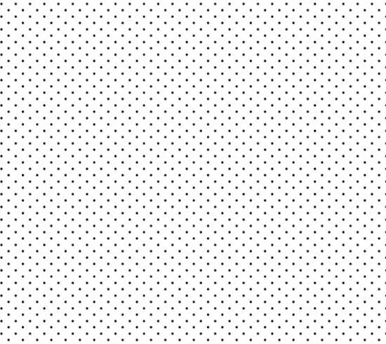 Tecido Poá Cor - 83 (Branco com Preto) 50x150