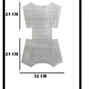 Tela Plástica Para Bolsa - 32cm x 21cm