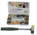 Kit Botão de Pressão Metal Lanmax + Martelinho
