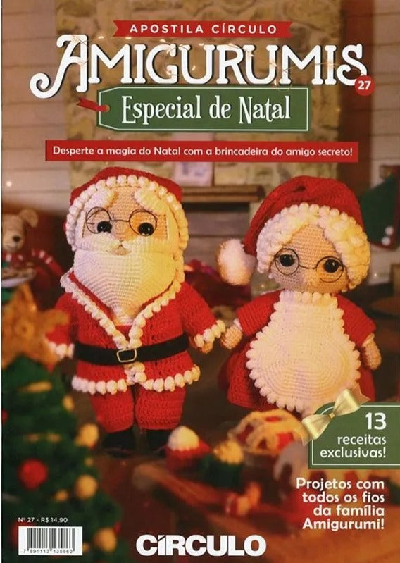 Apostila Amigurumis Especial de Natal  N° 27