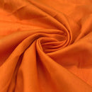 Tecido Tricoline Silky Lisa Caldeira - 50x150 Cor: Laranja
