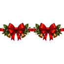 Aplique Termocolante Faixa Natalina Divesas - Medida - 29cm x 6cm