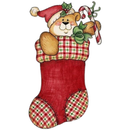 Aplique Termocolante Faixa Natalina Divesas -Med 10 x 11cm