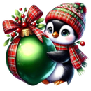 Aplique Termocolante Faixa Natalina Divesas -Med 10 x 11cm