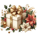 Aplique Termocolante Faixa Natalina Divesas -Med 10 x 11cm