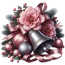 Aplique Termocolante Faixa Natalina Divesas -Med 10 x 11cm