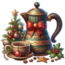 Aplique Termocolante Faixa Natalina Divesas -Med 10 x 11cm