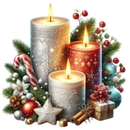 Aplique Termocolante Faixa Natalina Divesas -Med 10 x 11cm