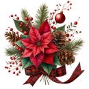 Aplique Termocolante Faixa Natalina Divesas -Med 10 x 11cm