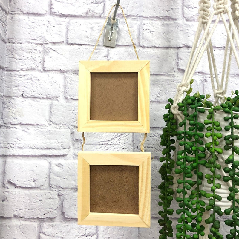 Quadro MDF 7X7 - 2 Unidades