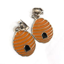 Cursores 2 uni - Prata Resinado Modelo: Colmeia