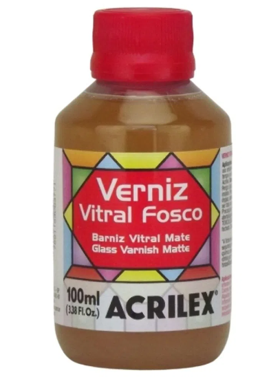 Verniz Vitral Fosco  100ml - Acrilex