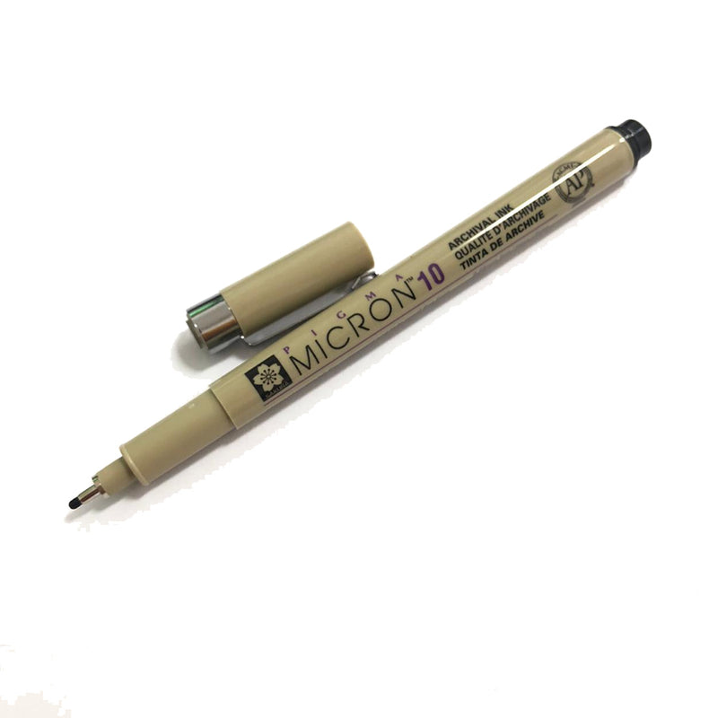Caneta Pigma Micron Sakura Tam: 10 - Preto