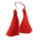 Pingente Tassel 2 Unidades - Vermelho