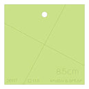 Gabarito Flic Flac 8,5cm (p/ Quadrado 11,5cm) - Kriativa Ref-26117 - AfricanArtesanato