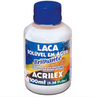 LACA SOLUVEL EM ÁGUA BRILHANTE 100ML
