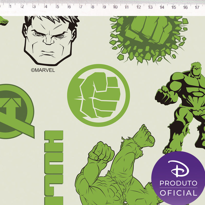 Tecido Fernando Maluhy Marvel 50x150 - Hulk