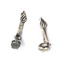 Cursores 2 uni -Prata Modelo: Figa