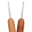 Agulha Cléa Para Crochê Cabo de Madeira - Círculo