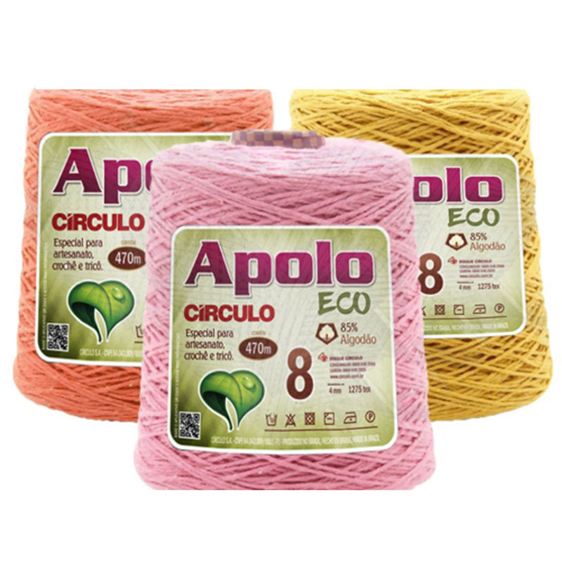 Barbante Apolo Eco 8 (470Mts) Circulo