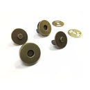 Botão de Imã Ouro Velho - 4 Unidades