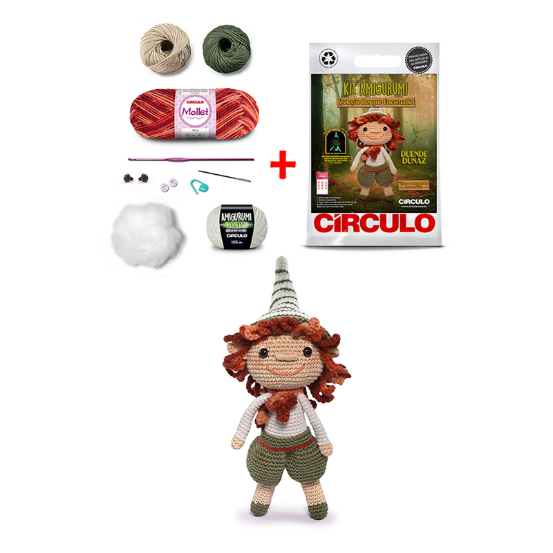 KIT AMIGURUMI  COLEÇÃO BOSQUE ENCANTADO