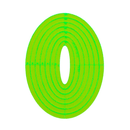 Gabarito Oval Par 12, 14, 16,18, 20 e 22cm - Kriativa