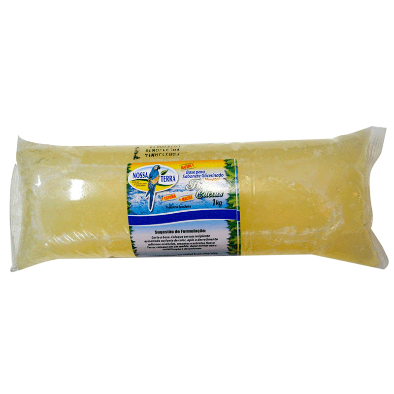 Glicerina Vegetal Transparente 1kg - Nossa Terra