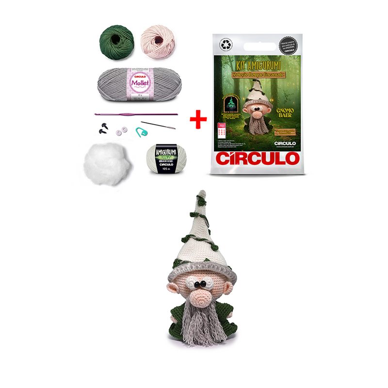 KIT AMIGURUMI  COLEÇÃO BOSQUE ENCANTADO