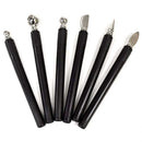 Kit Ferramentas Metálico para Biscuit 6 peças