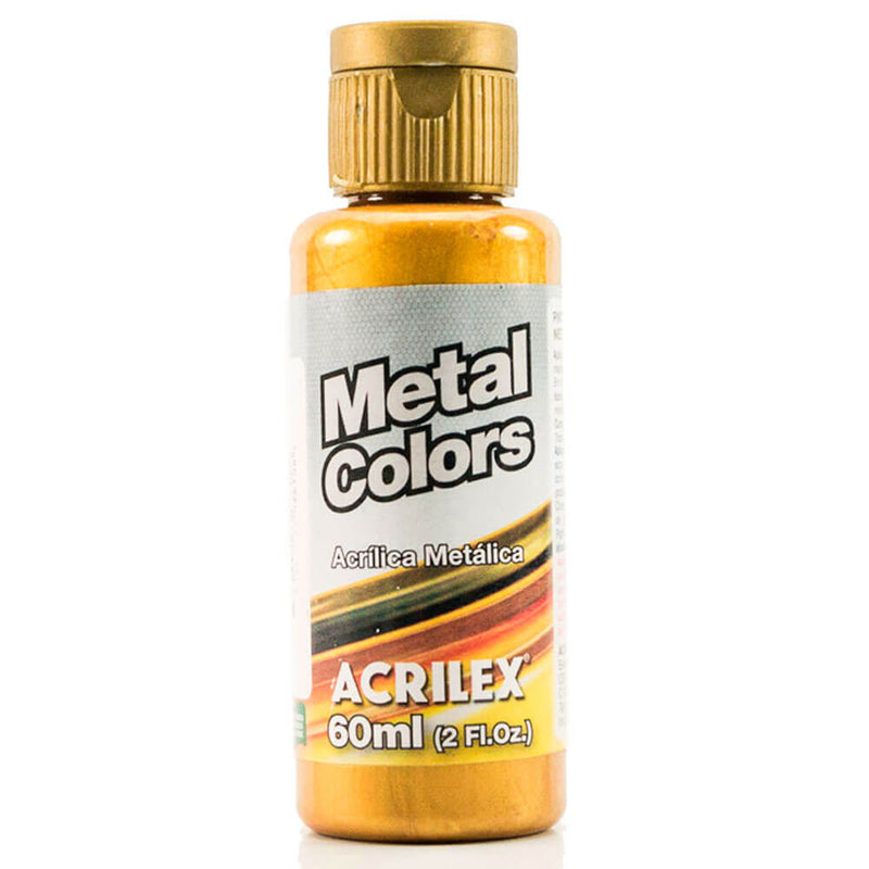 Tinta Metal Colors 60ml Acrilex