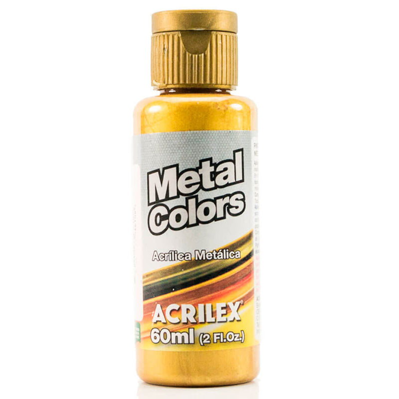 Tinta Metal Colors 60ml Acrilex