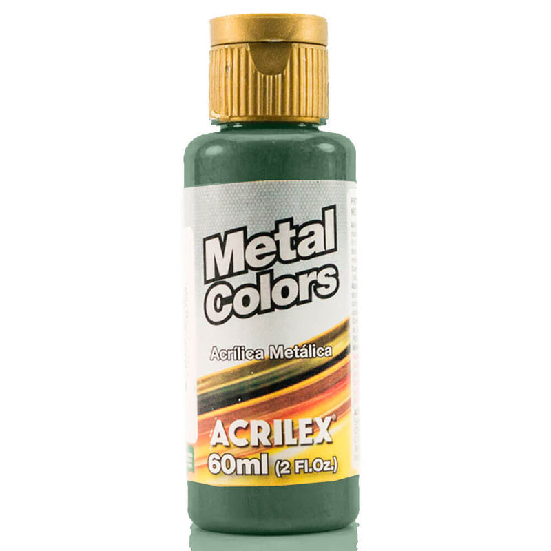 Tinta Metal Colors 60ml Acrilex