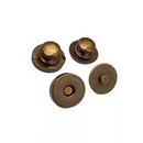 Botão Imã  Rebite 2 Lados 18mm C/ 2 uni