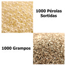 1000 Pérolas e 1000 Grampos Sortidos