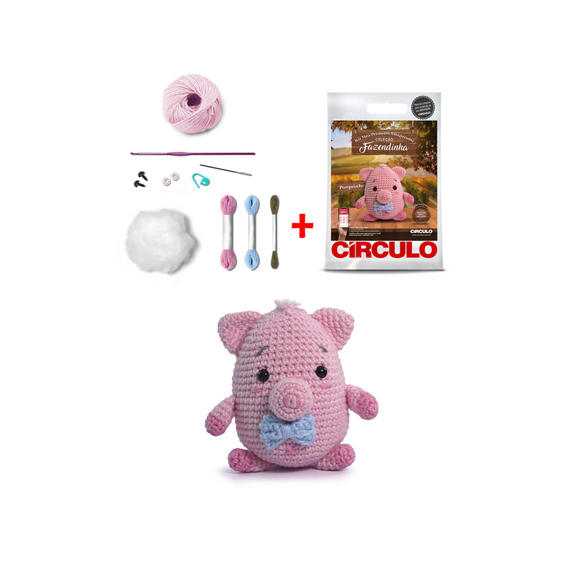 KIT AMIGURUMI  COLEÇÃO FAZENDINHA
