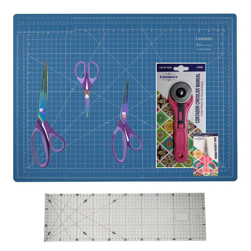 Kit Acessórios Patchwork
