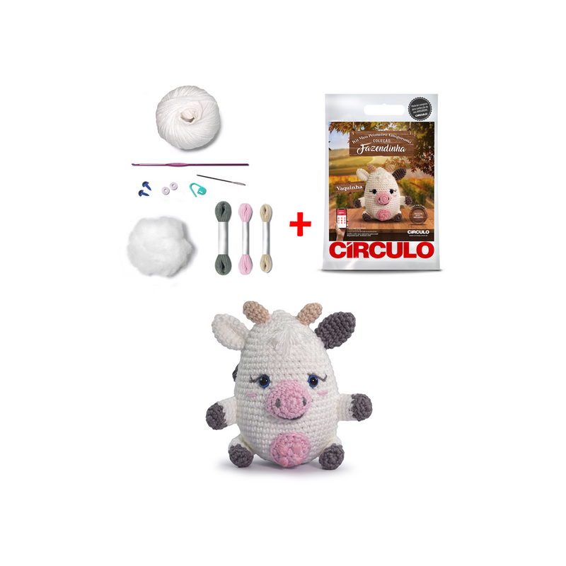 KIT AMIGURUMI  COLEÇÃO FAZENDINHA