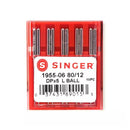 Cartela Agulha Singer Cabo Grosso. Cost. Ind. 1955-6 80/12 - AfricanArtesanato