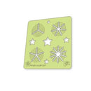 Gabarito Para Bordado Rosa Raiada-26499 - AfricanArtesanato