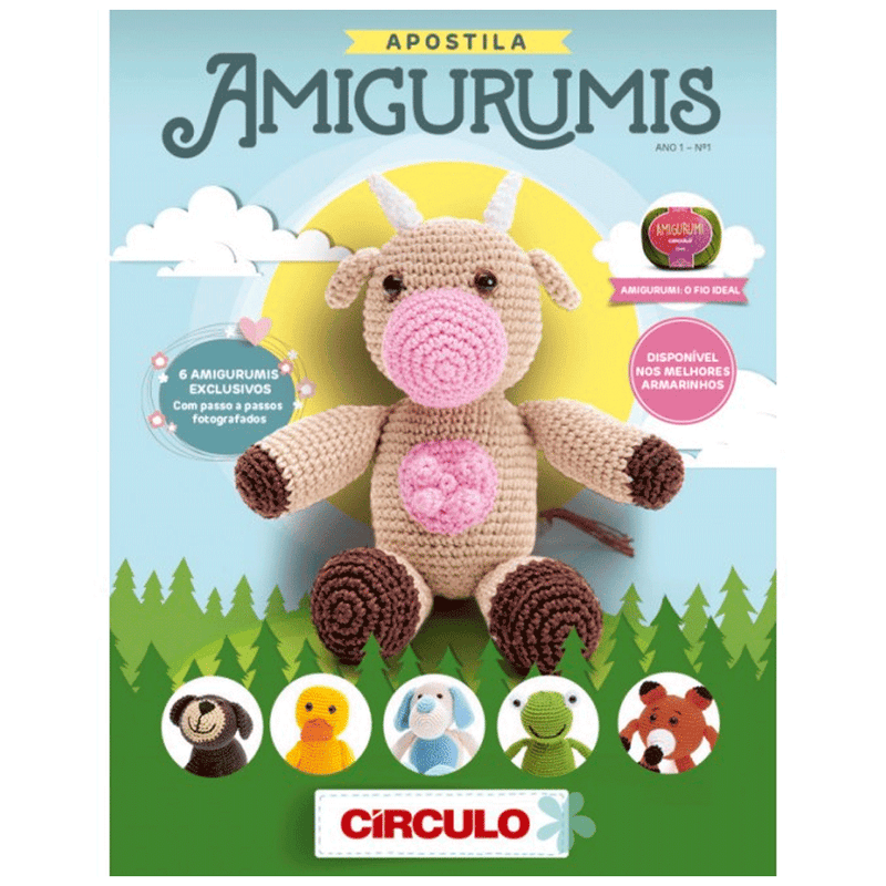 Kit Apostila Amigurumi - Círculo