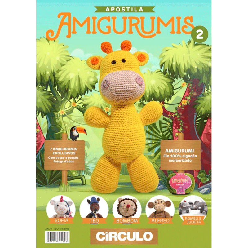 Apostila Amigurumi Nº2 - Círculo