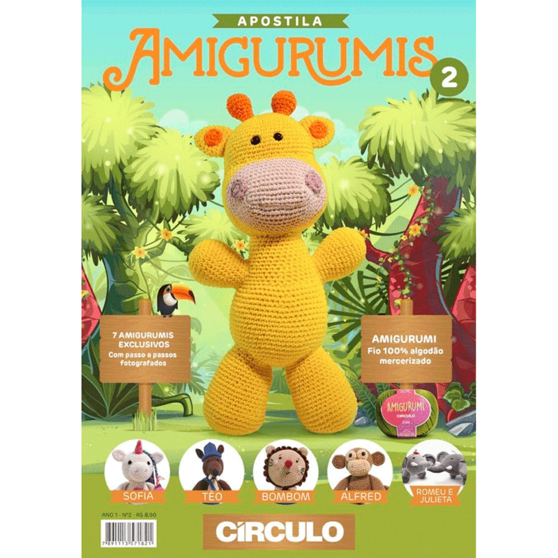 Kit Apostila Amigurumi - Círculo