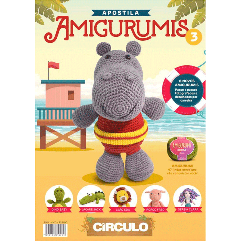 Kit Apostila Amigurumi - Círculo