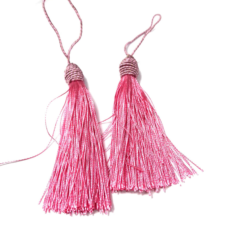 Pingente Tassel 2 Unidades - Rosa