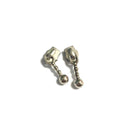 Cursores 2 uni - Prata Modelo: Bolinhas