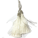 Pingente Tassel 2 Unidades - Branco