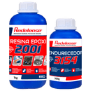 Resina 2001 Epoxi Transparente Com Endurecedor 3154 (1,5 Kg)