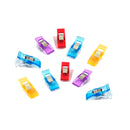 Mini Prendedor Colorido com 10 Unidades P - AfricanArtesanato